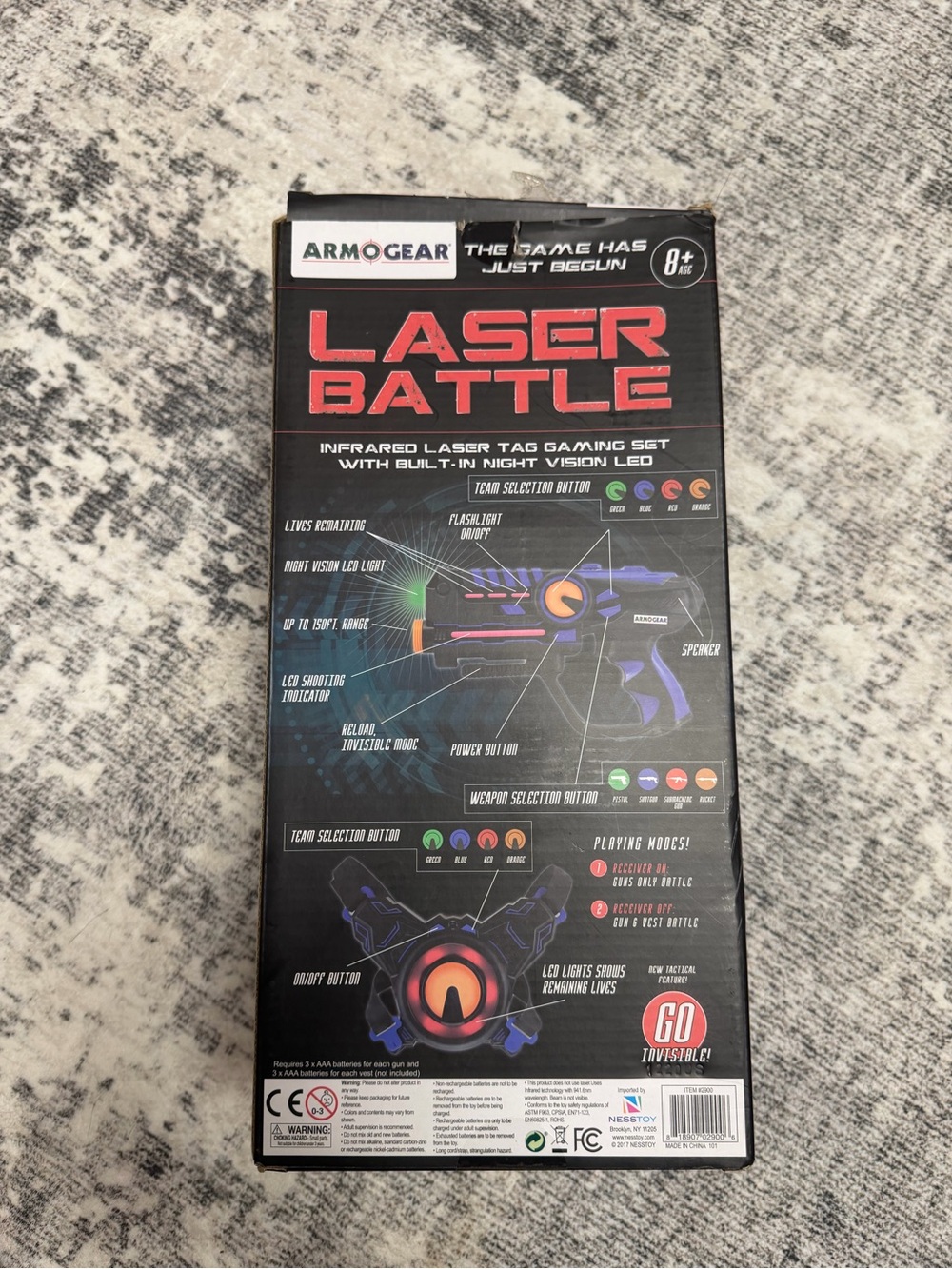 New in Box - Laser Tag Gaming Set
